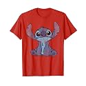 Disney Lilo &amp; Stitch Distressed Stitch Portrait T-Shirt