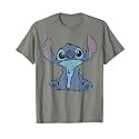 Disney Lilo &amp; Stitch Distressed Stitch Portrait T-Shirt