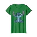 Disney Lilo &amp; Stitch Distressed Stitch Portrait T-Shirt