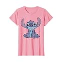 Disney Lilo &amp; Stitch Distressed Stitch Portrait T-Shirt