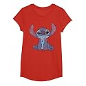 Disney Lilo &amp; Stitch Distressed Stitch Portrait T-Shirt