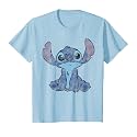 Disney Lilo & Stitch Distressed Stitch Portrait T-Shirt