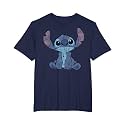 Disney Lilo &amp; Stitch Distressed Stitch Portrait T-Shirt