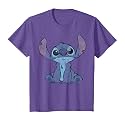 Disney Lilo &amp; Stitch Distressed Stitch Portrait T-Shirt