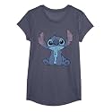 Disney Lilo &amp; Stitch Distressed Stitch Portrait T-Shirt