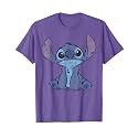 Disney Lilo &amp; Stitch Distressed Stitch Portrait T-Shirt