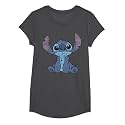 Disney Lilo &amp; Stitch Distressed Stitch Portrait T-Shirt