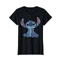 Disney Lilo &amp; Stitch Distressed Stitch Portrait T-Shirt
