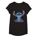 Disney Lilo &amp; Stitch Distressed Stitch Portrait T-Shirt