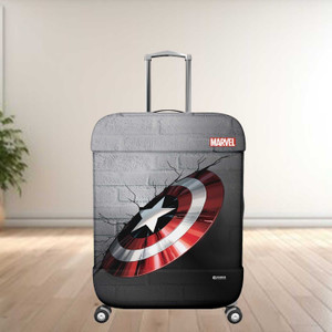 disney luggage cover marvel captain america shield polyester luggage cover26-30 inchlargegray luggage cover