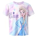 Disney Marvel Girls' and Boys' Athletic UV Quick-Dry Sports Graphic T-Shirt