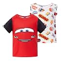 Disney Marvel Spiderman Stitch Star Wars Mickey Boy T-Shirt &amp; Tank Set 2-9Y