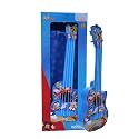 Disney Mickey Mouse Small Guitar for Kids - 4 String Toy Musical Instrument with Adjustable Tension, Fingerstyle Tab &amp; Pick - Portable, Safe &amp; Educational Gift for Boys &amp; Girls Ages 3+