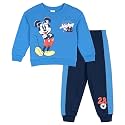 Disney Mickey Mouse Sweatshirt and Pants Set Infant to Little Kid Sizes (12 Months - 7-8)