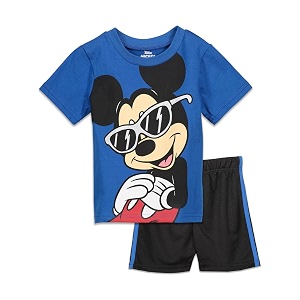 Disney Mickey Mouse T-Shirt and Shorts Outfit
