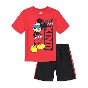 Disney Mickey Mouse T-Shirt and Shorts Outfit