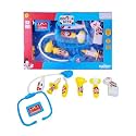 Disney Mickey Mouse Theme Doctor Set for Kids with Stethoscope - 8-Piece Medical Kit for Pretend Play, Educational Toy for Toddlers Aged 3+, Safe &amp; Interactive Disney Gift Toy