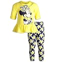 Disney Minnie Mouse T-Shirt and Leggings Outfit Set Infant to Big Kid Sizes (12 Months - 14-16)