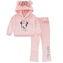 Disney Minnie Stitch Girls Hoodie and Pants 2 Pc Set for Toddlers Big Kids
