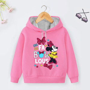 disney by miss  chief full sleeve printed girls sweatshirt