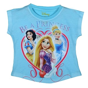 Disney Princess Girls Cartoon Regular Fit Tops