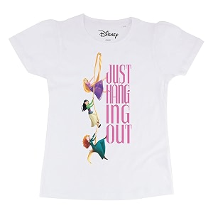 Disney Princess Girls Character Print Regular Fit