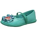 Disney Princess Girl's DPPGBE1073 Sea Green Ballet Flats - 9(DPPGBE1073)