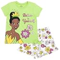 Disney Princess Girls' 2-Piece Tee and Shorts Set for Baby &amp; Kids