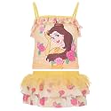 Disney Princess Girls UPF 50+ Tankini Top and Swim Skirt Swimsuit Set Toddler to Big Kid Sizes (2T - 10-12)