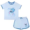 Disney Princess Minnie Mouse Lilo and Stitch Girls Short Sets Shirt and Shorts Set Girl Outfits for Toddler and Kids Clothes