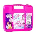 Disney Princess Theme Doctor Set for Girls with Elsa, Belle &amp; Cinderella - 9-Piece Medical Kit with Lights &amp; Heartbeat Sounds, Pretend Play Toy for Kids Ages 3+, Educational &amp; Safe, Pink