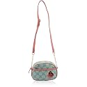 Disney Sanrio Bluey Purse Crossbody Handbag for Women | Metallic Vinyl Women's Shoulder Handbag