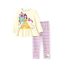 Disney Toddler Girls Clothes Long Sleeve Shirt Leggings 2pcs Outfits Set