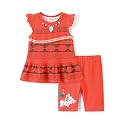 Disney Toddler Girls Clothes Long Sleeve Shirt Leggings 2pcs Outfits Set