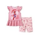 Disney Toddler Girls Clothes Long Sleeve Shirt Leggings 2pcs Outfits Set