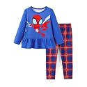 Disney Toddler Girls Clothes Long Sleeve Shirt Leggings 2pcs Outfits Set