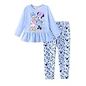 Disney Toddler Girls Clothes Long Sleeve Shirt Leggings 2pcs Outfits Set