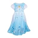 Disney Toddler/Little/Big Girls' Princess Fantasy Gown Nightgown