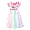 Disney Girls' Princess Fantasy Gown Nightgown, PRINCESS PARTY GOWN 4, 6