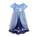 Disney Toddler/Little/Big Girls' Princess Fantasy Gown Nightgown