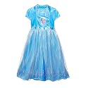 Disney Toddler/Little/Big Girls' Princess Fantasy Gown Nightgown
