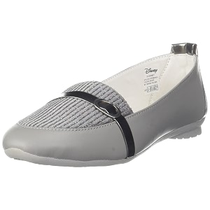 disney by toothless girls ballerina silver ballet flat fzpgbe3674
