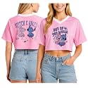 Disney Womens Baseball Jersey Lightweight Graphic Baseball Shirts for Women