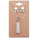 The Display Guys Various Hanging Earring Display Cards, Jewelry Display Pack of 100 pcs (2"x4" Inch Necklace/Earrings, Kraft)