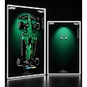 Display Wallboard for Race Car Model Building Kit, Adult Collectibles Wall Mount, Home or Office Décor (42240)
