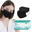 Disposable Black Mask 3-Ply Face Masks with