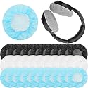 Disposable Headphone Ear Covers, White, Blue, Black, L-11 cm, 300 Pieces