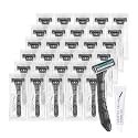 Disposable Razors Bulk, with Shaving Cream (30-PACK)