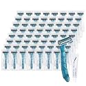Disposable Razors Bulk, with Shaving Cream (60-PACK)
