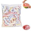 Disposable Stretch Food Covers for Bowls & Plates, Elastic Food Covers, 100